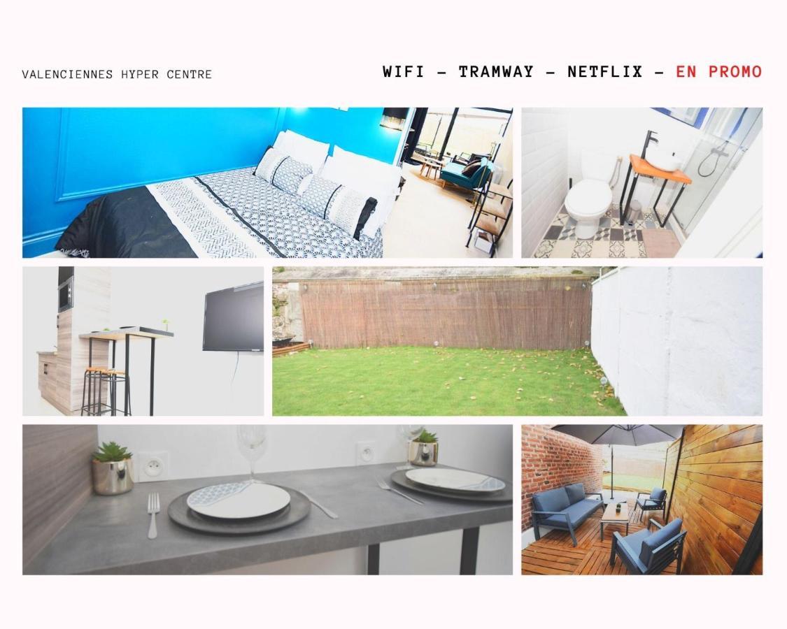Cosy Appart - Hyper Centre - Tramway - Terrasse - Lerelaisdodile3 Valenciennes Eksteriør bilde